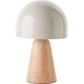 Brilliant - Lámpara de mesa NALAM 1xE14/40W/230V beige/ceniza